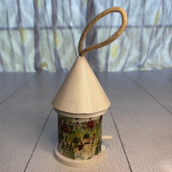 Handmade Birdhouse Christmas Ornament - Picture 4 of 12